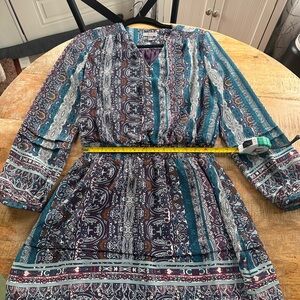 Bohemian Patterned Dress